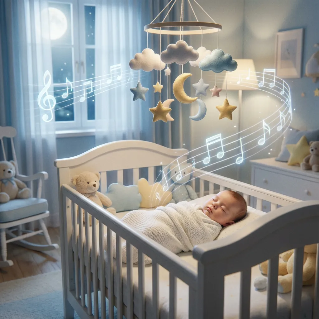 Baby lullaby generator creating personalized bedtime songs